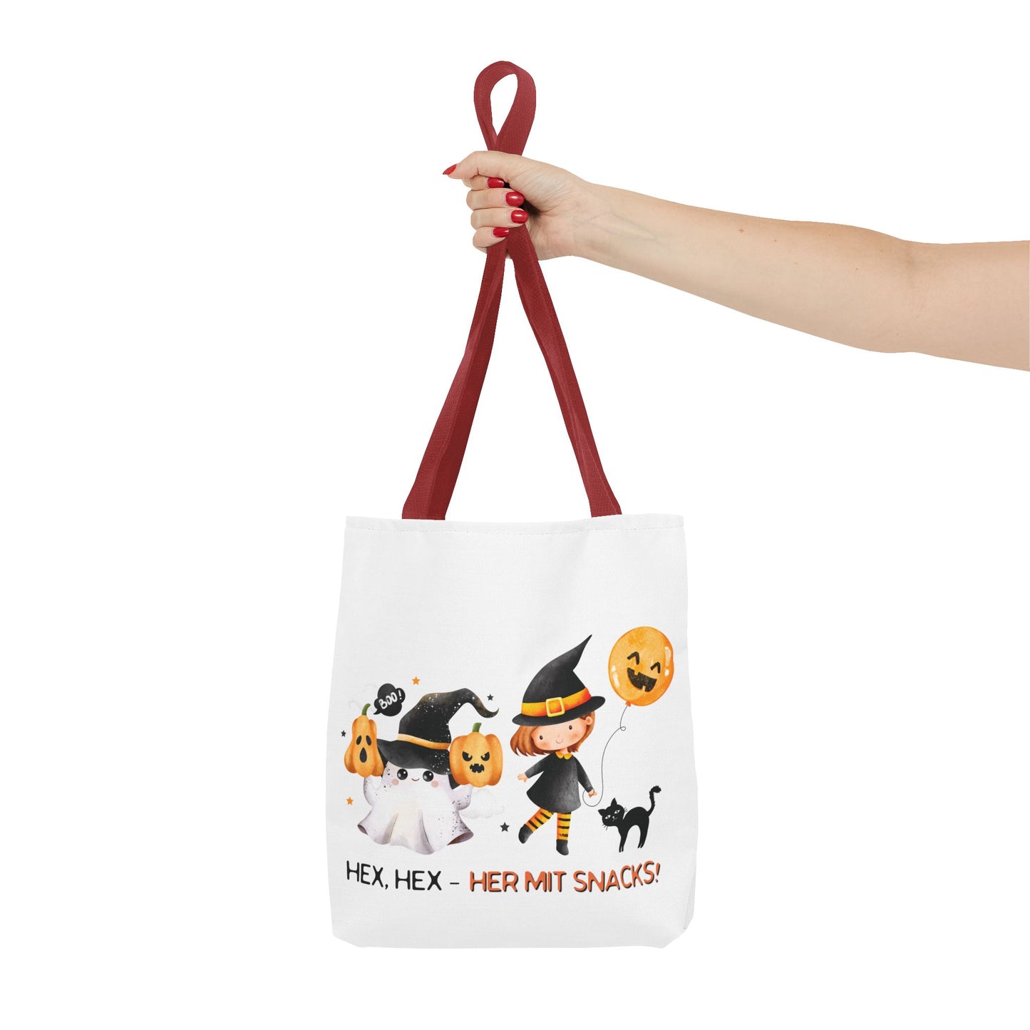 Halloween Tragetasche Kinder – Niedliche Motive | Süßigkeitentasche Trick-or-Treat Beutel - MundS Design Shop