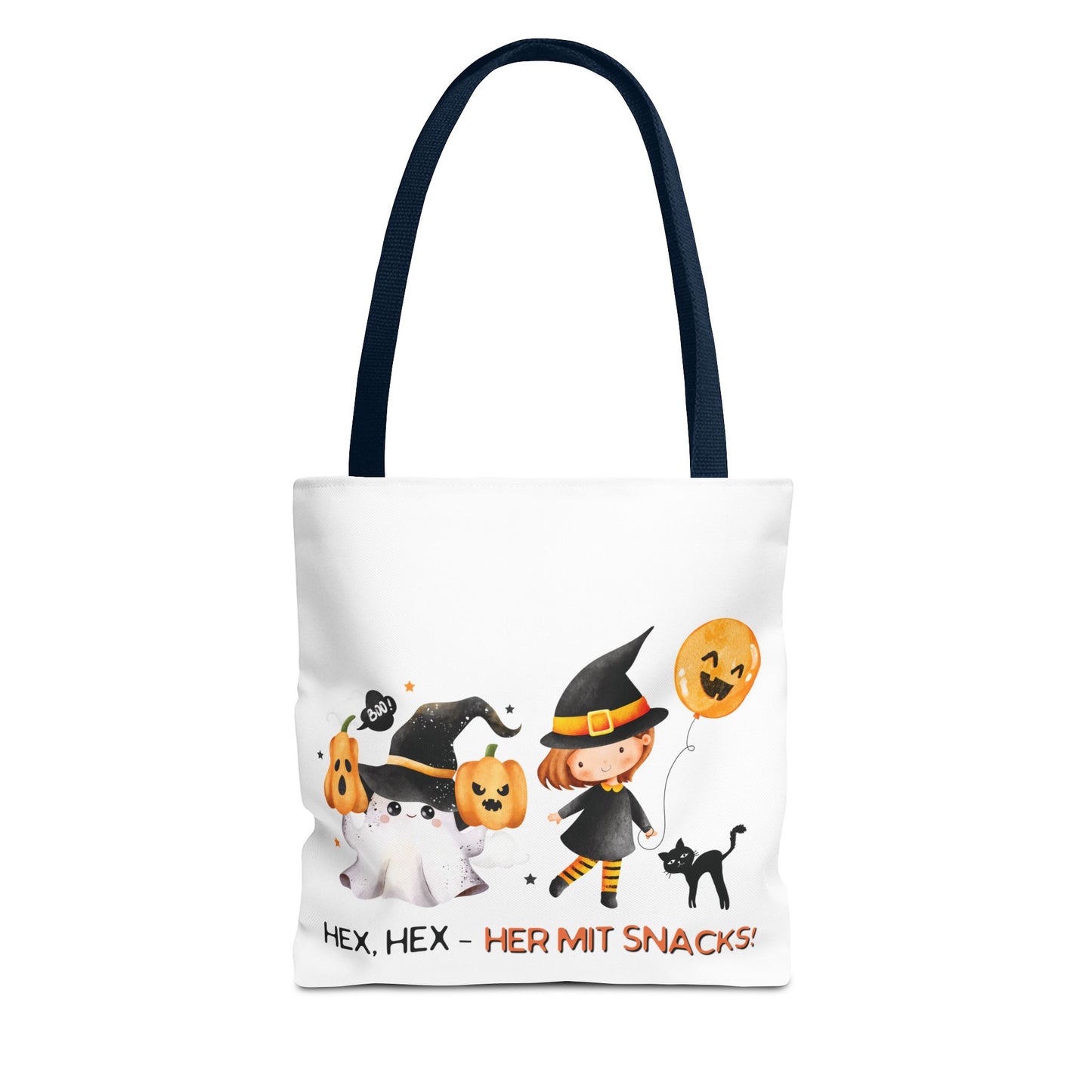 Halloween Tragetasche Kinder – Niedliche Motive | Süßigkeitentasche Trick-or-Treat Beutel - MundS Design Shop
