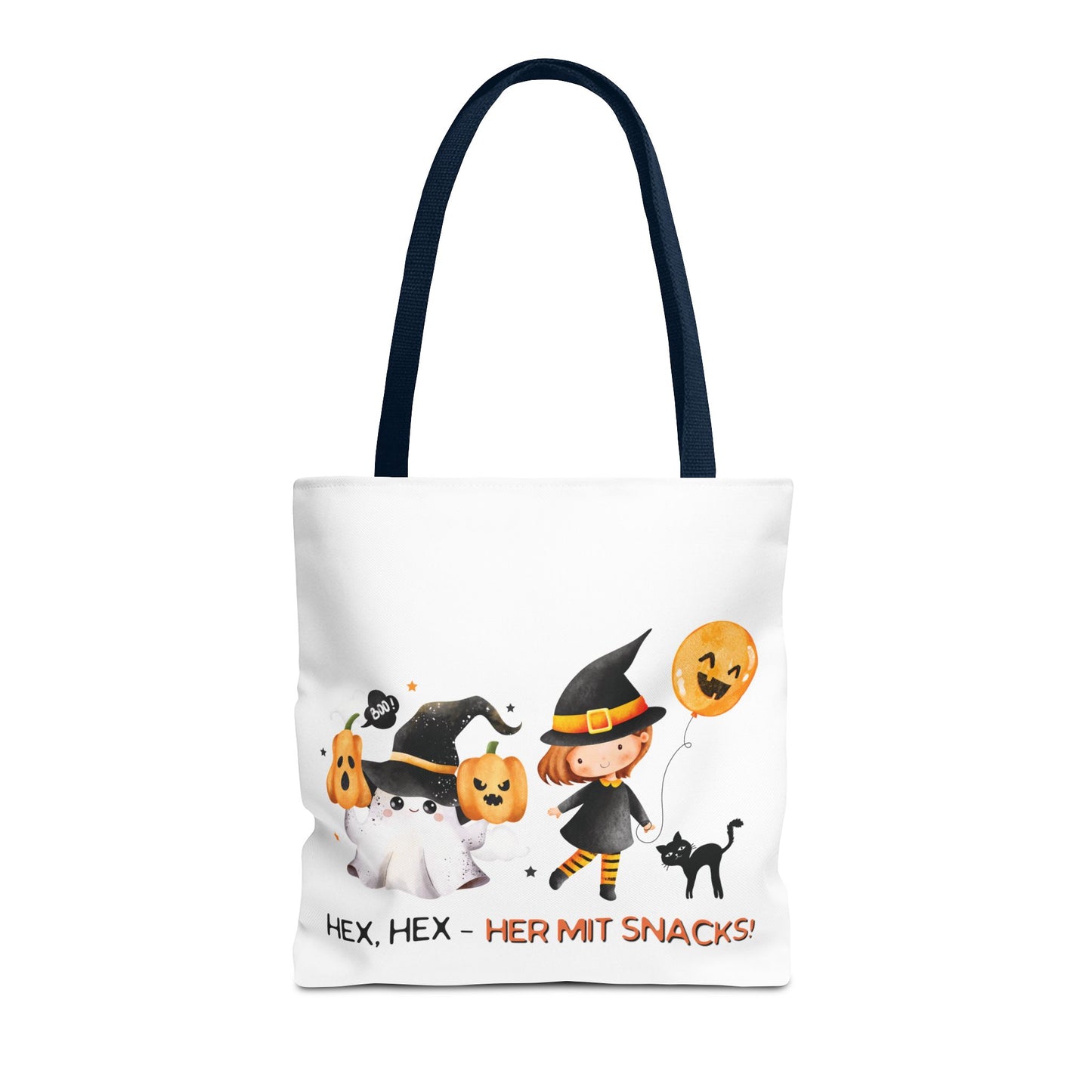 Halloween Tragetasche Kinder – Niedliche Motive | Süßigkeitentasche Trick-or-Treat Beutel - MundS Design Shop