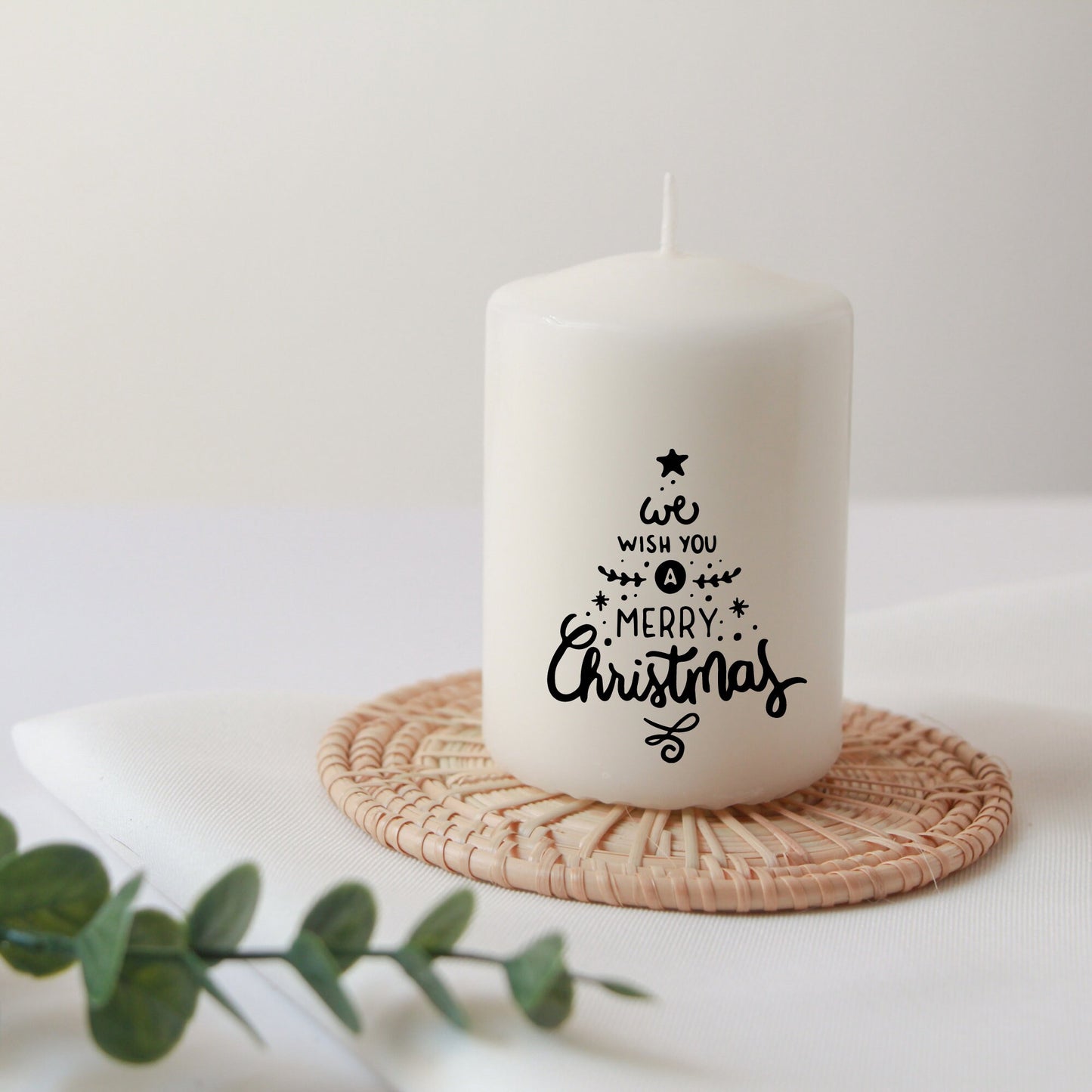 Kerzentattoos Weihnachts- und Adventszeit | Gestalte wunderschöne Kerzen einfach selbst! - MundS Design Shop