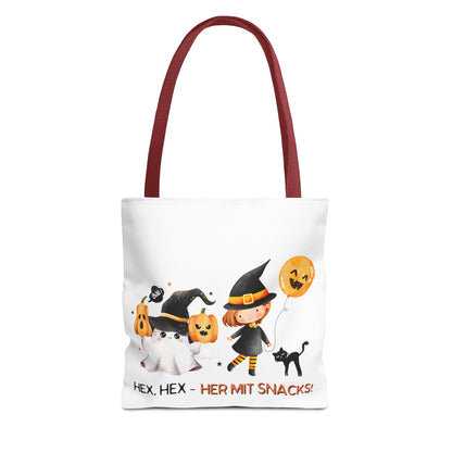 Halloween Tragetasche Kinder – Niedliche Motive | Süßigkeitentasche Trick-or-Treat Beutel - MundS Design Shop