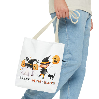 Halloween Tragetasche Kinder – Niedliche Motive | Süßigkeitentasche Trick-or-Treat Beutel - MundS Design Shop